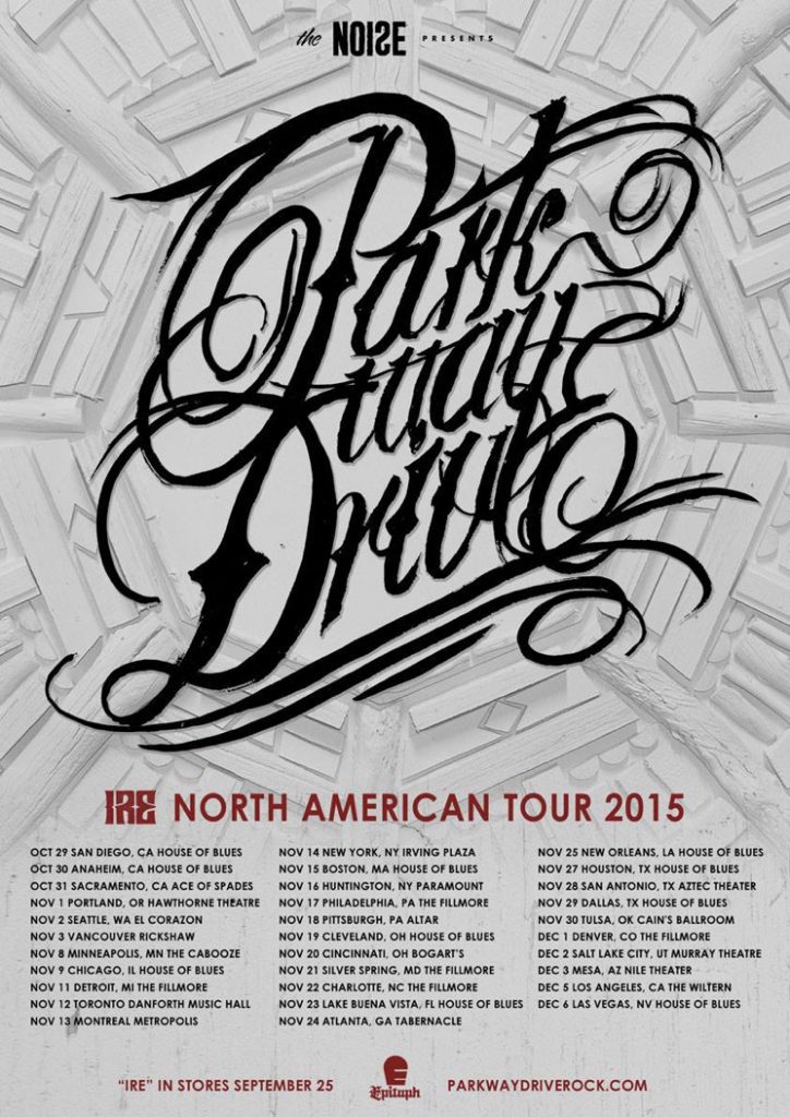 Parkway Drive Ire Promo