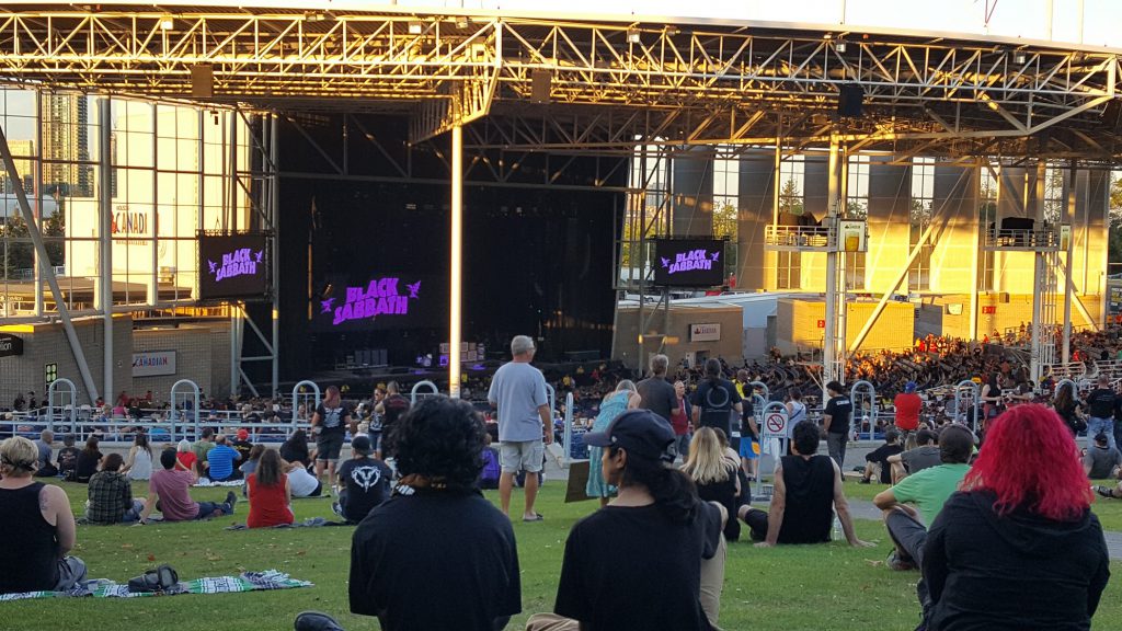 Black Sabbath Lawn View