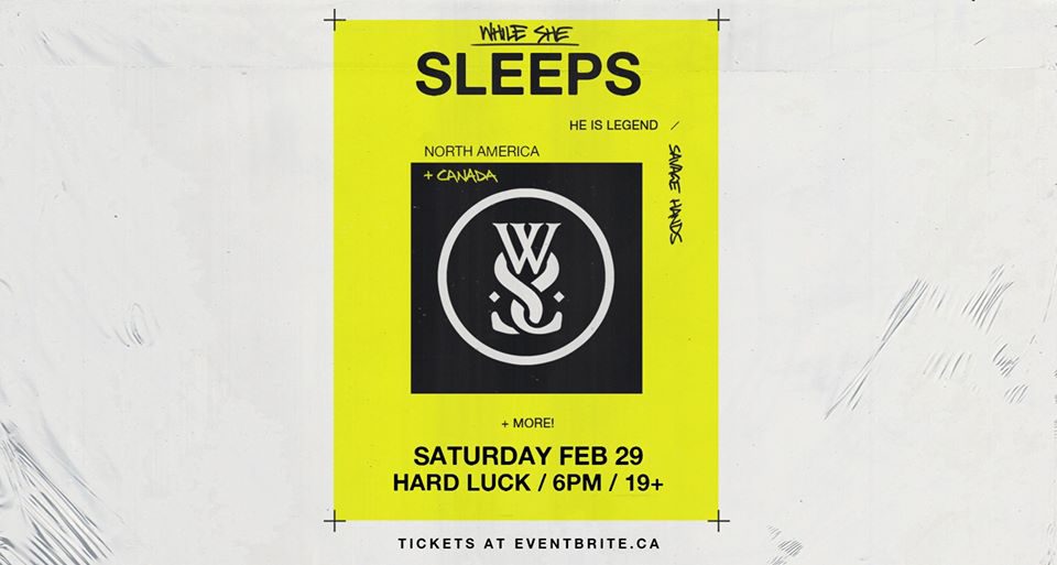 While She Sleeps Promo