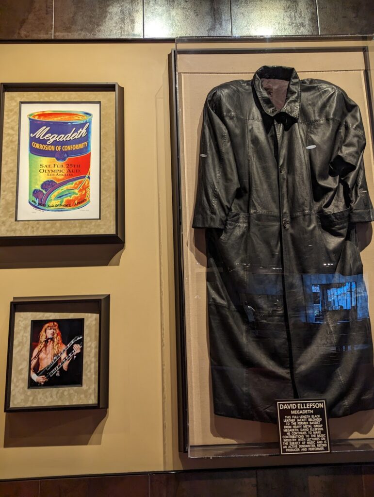 David Ellefson Jacket
(Las Vegas Hard Rock Cafe - 2023)