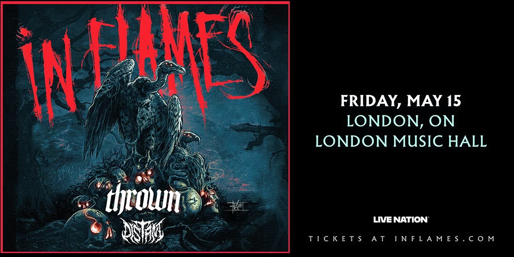 In Flames Tour Poster