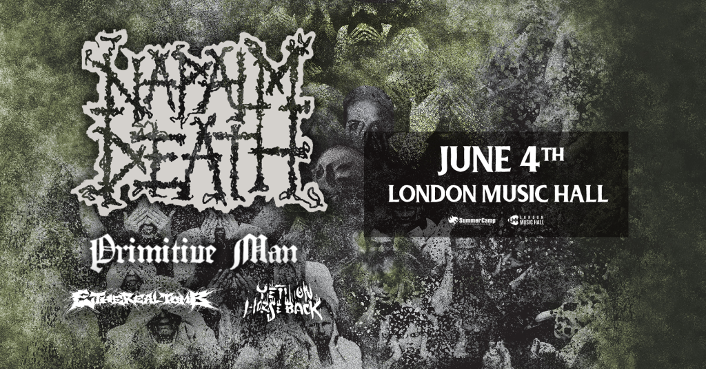 Napalm Death Tour Poster