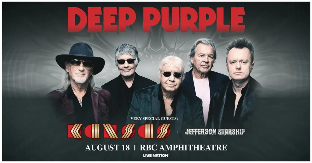 Deep Purple Tour Poster
